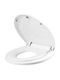 Alista Home Kinder Toilettensitz Kunststoff Weiß