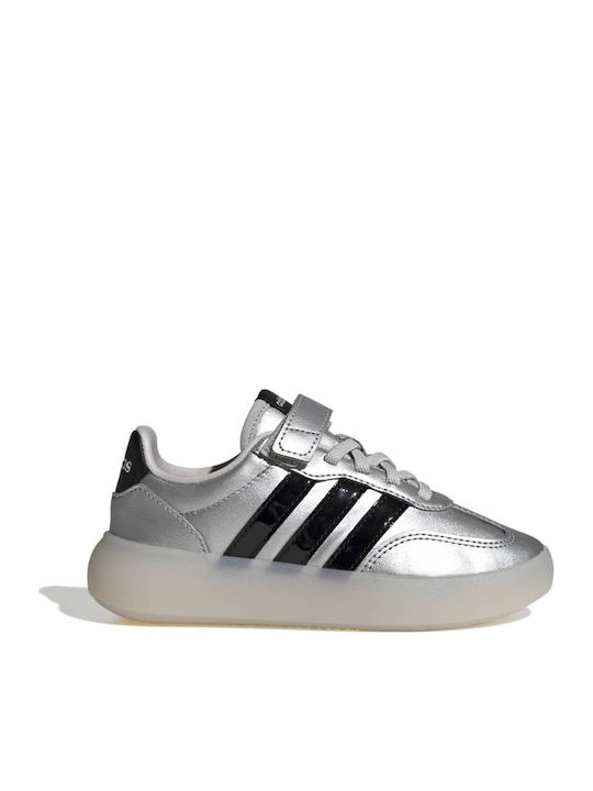 Barreda Decode El C Kids Sneakers with Hoop & Loop Closure Silver