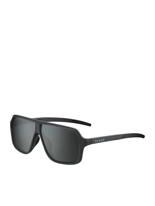 Bolle Unisex Ochelari De Soare Cu Ramă Neagră Din Plastic Și Lentile Polarized Negre BS030003