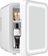 Mini Cosmetic Fridge Alista Home Dual Heating C...