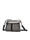 Damentasche Crossbody Schulter Grau
