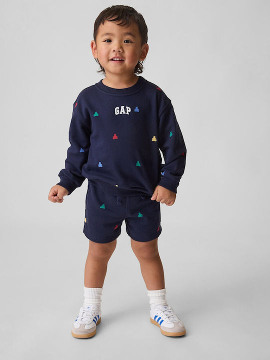 Kids Set with Shorts Summer 2 Pieces Dark Night