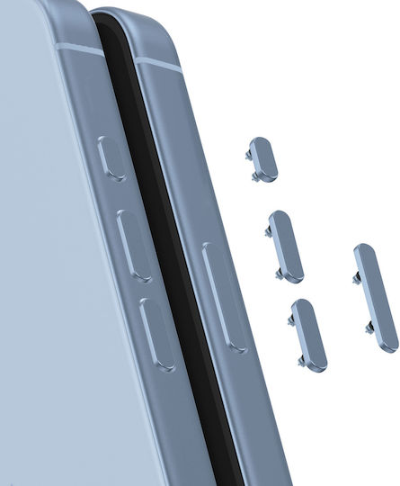 Clappio Taste De Înlocuire Laterale Iphone 17 Power Volume Acțiune Albastru Pal