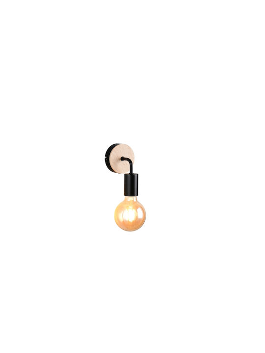 Trio Lighting Vintage Black Wall Lamp