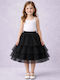 Kids Tulle Tutu Skirt Black