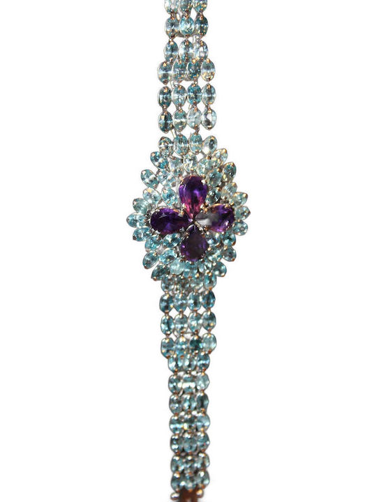 925 Amethyst Zircon Bracelet Certificate 925 Amethyst Zircon Bracelet Certificate