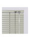 Elite Blinds 836455 Jalousie Schattierung Aus Aluminium in Grauer Farbe P100xH100cm
