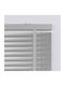 Elite Blinds 825114 Aluminum Blinds in Silver Color Width 100xHeight 100cm