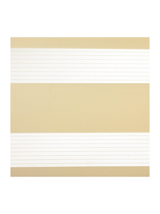 Elite Blinds Roller Blinds 525857 Partial Blackout Double Yellow P100xY100cm MHB-6628-100x100