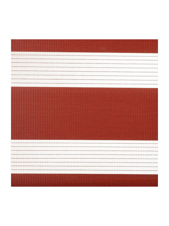 Elite Blinds Roller Blinds 525853 Partial Blackout Double Orange Width 100cm Height 100cm
