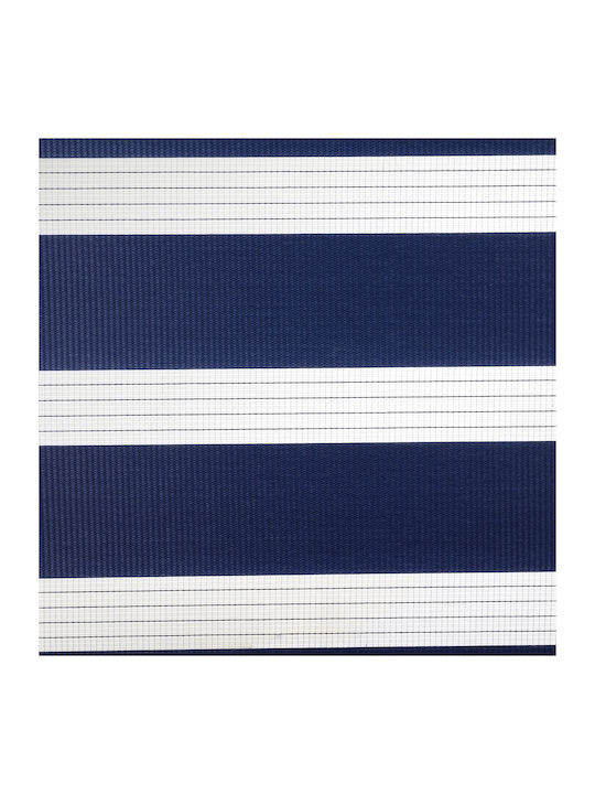 Elite Blinds Rollos 525875 Partieller Blackout Doppelt Blau P200xH200