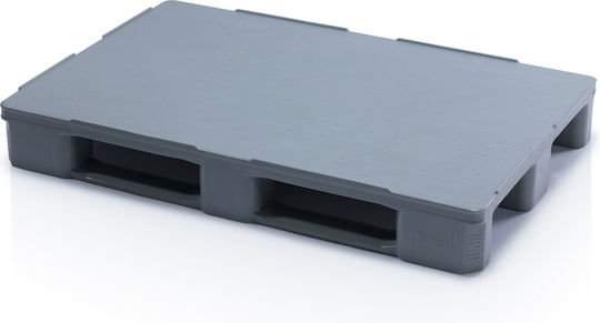 Πλαστικη Παλετα 80x1.20 Λεια Επιφανεια Τραβερσες