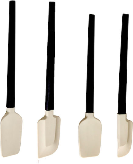 Alista Home Seturi De Ustensile De Gătit Din Silicon 4 Bucăți Alb