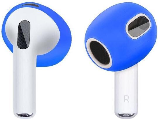 Apple AirPods 3 Acoperiri Din Silicon Albastru Azur