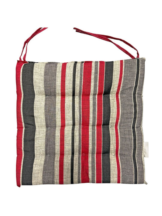Mega Bazaar Gartenstuhlkissen Rote 40x40cm