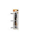 Bathroom Hook 5 Prongs with Screws Silver