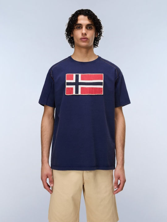 T-shirt Σκούρο Μπλε