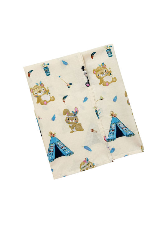 Bunny Bebe Swaddle Blanket Cotton 80x80cm
