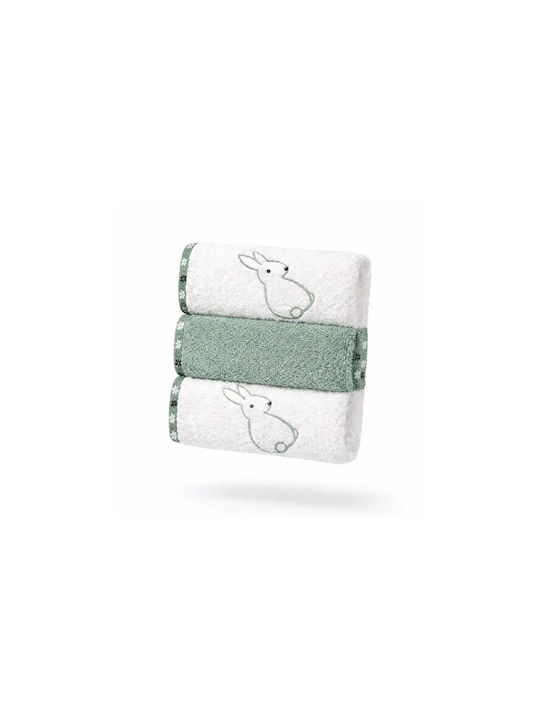 Baby Star Shoulder Burp Cloth 30x30cm 3 Pieces