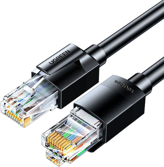 Ugreen U/UTP Cat.6a (Gigabit) Cablu de Rețea Ethernet 15m Negru