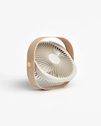 Table Fan Fantastic Wood Beige