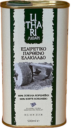 Ηλειακή Ελαιουργία Εξαιρετικό Παρθένο Ελαιόλαδο με Άρωμα Φρουτώδες 500ml σε Μεταλλικό Δοχείο