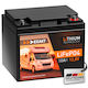 Lithium Tieftzyklus Photovoltaik-Batterie 50Ah