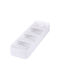 Plastic Drawer Cutlery Tray 39.5x11x5cm White