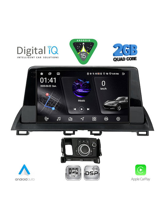 Digital IQ Car Audio System for Mazda CX-4 2014 with Touch Screen 9" DIGITAL IQ RSF 4386 CPA Bluetooth USB Wi-Fi GPS Apple CarPlay Android Auto