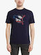 Athletic T-shirt Navy