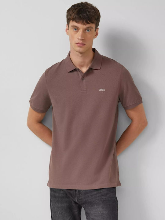 s.Oliver Polo T-shirt Dark Brown
