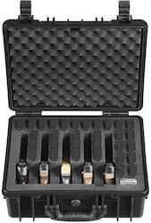 Hard Case 5 Pistols 475x415x215 Mm Ip67 Pressure Release Valve