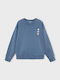 Kinder-Sweatshirt Blau