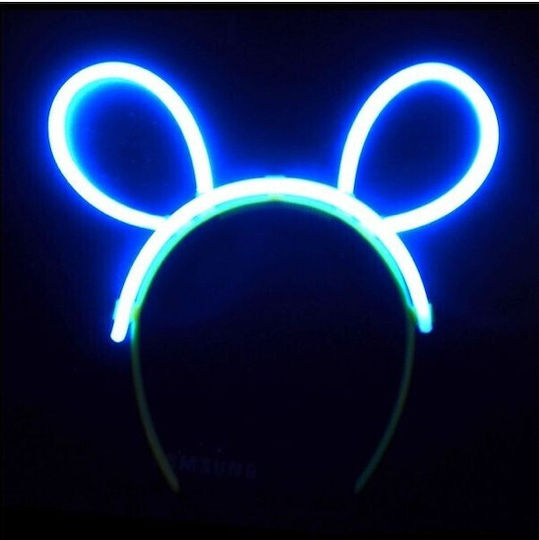 Decorative Garland Alista Home Plastic Fluorescent Party Accessory Blue