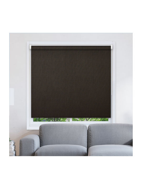 Elite Blinds Roller Blinds 305008 Partial Blackout Gray Width 100cm Height 200cm