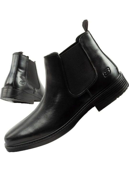 Millerboris Leather Black Chelsea Boots