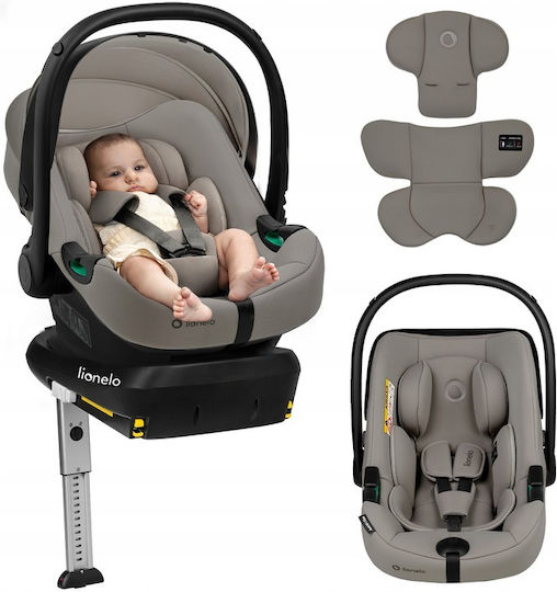 Lionelo Astrid Car Seat i-Size with Isofix Beige Taupe