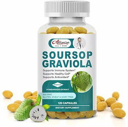 Alliwise Soursop Graviola 500mg 120 κάψουλες