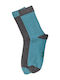 Fms Women Cotton Socks Rib Knit Double Pack Brown Petrol