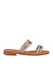 Damen Silbergraue Flatforms