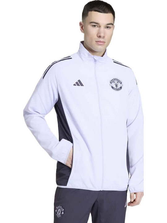 adidas Performance Ζακέτα Μωβ με Κουκούλα