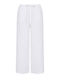 Damen Leinenhose Weiß