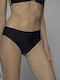 Damen-Slip Menstruell Schwarz 8540-Black