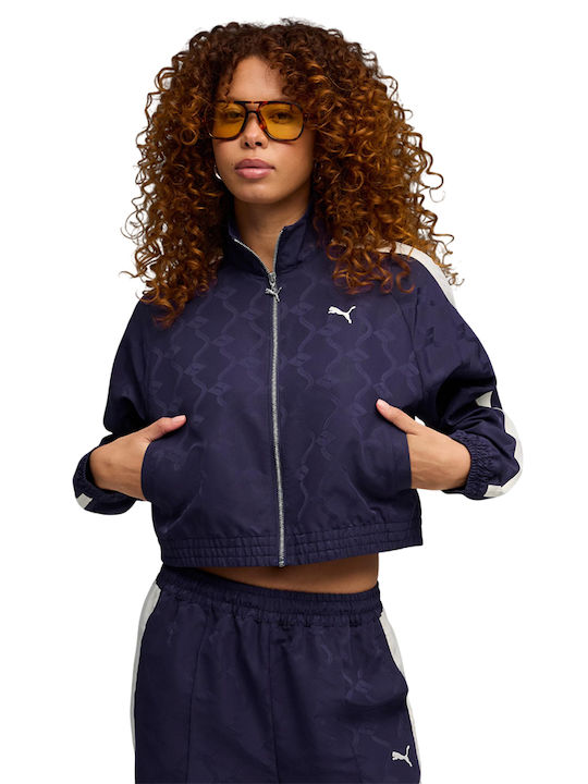 PUMA Αθλητική Ζακέτα Deep Plum