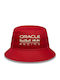New Era Текстилна Мъжка Шапка Тип Кофа Червена