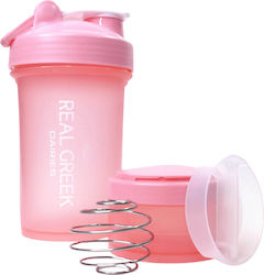 Real Greek Dairies Shaker Πρωτεΐνης 500ml Πλαστικό Ροζ Real Greek Dairies Shaker Πρωτεΐνης 500ml Πλαστικό Ροζ