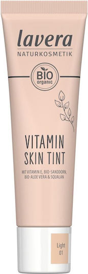 Lavera Vitamin Skin Tinted Light 01 Moisturizing Face Cream with Color & Aloe Vera