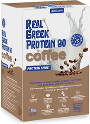 Real Greek Dairies Protein Shot Box Kaffee