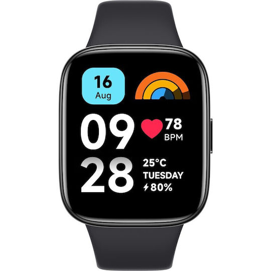 Xiaomi Redmi Watch 3 Active 47mm Refurbished Grade A Black