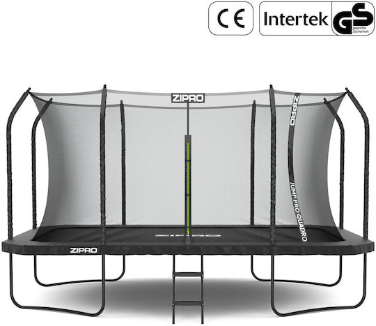 Zipro Jumppro Quadro Trambulină În Aer Liber 427x244 cm